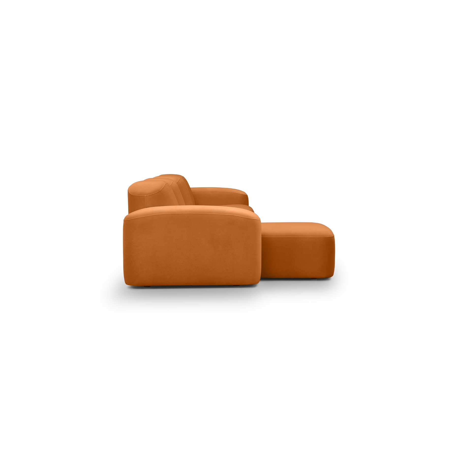Muse 4 Seat LAF Chaise Sofa - [ Malibu Caramel ]