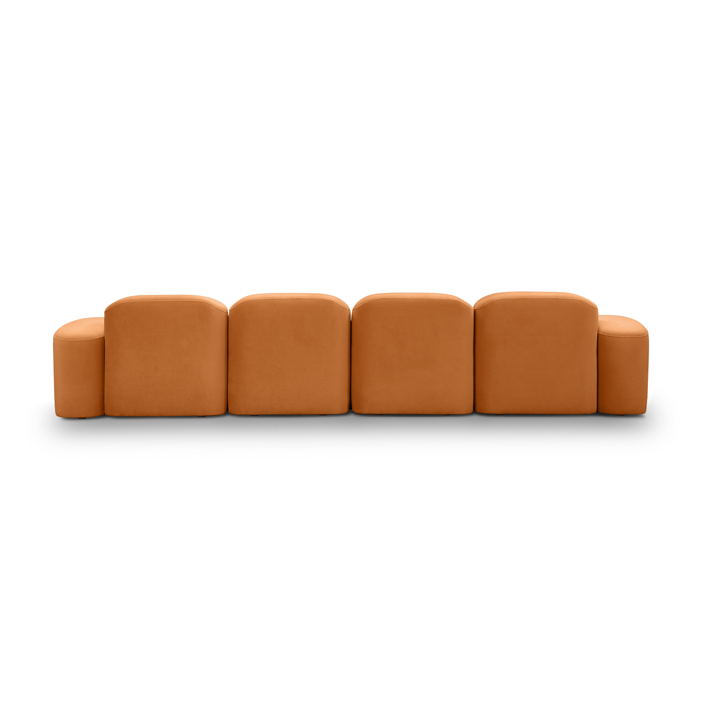 Muse 4 Seat LAF Chaise Sofa - [ Malibu Caramel ]