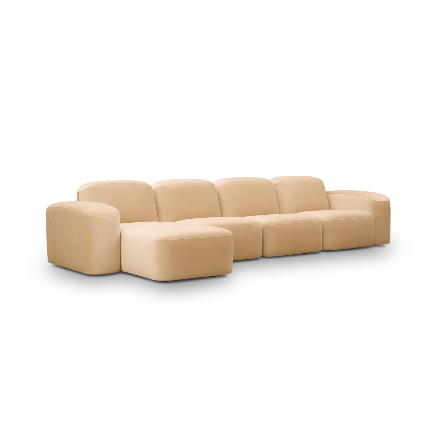 Muse 4 Seat LAF Chaise Sofa - [ Malibu Dune ]