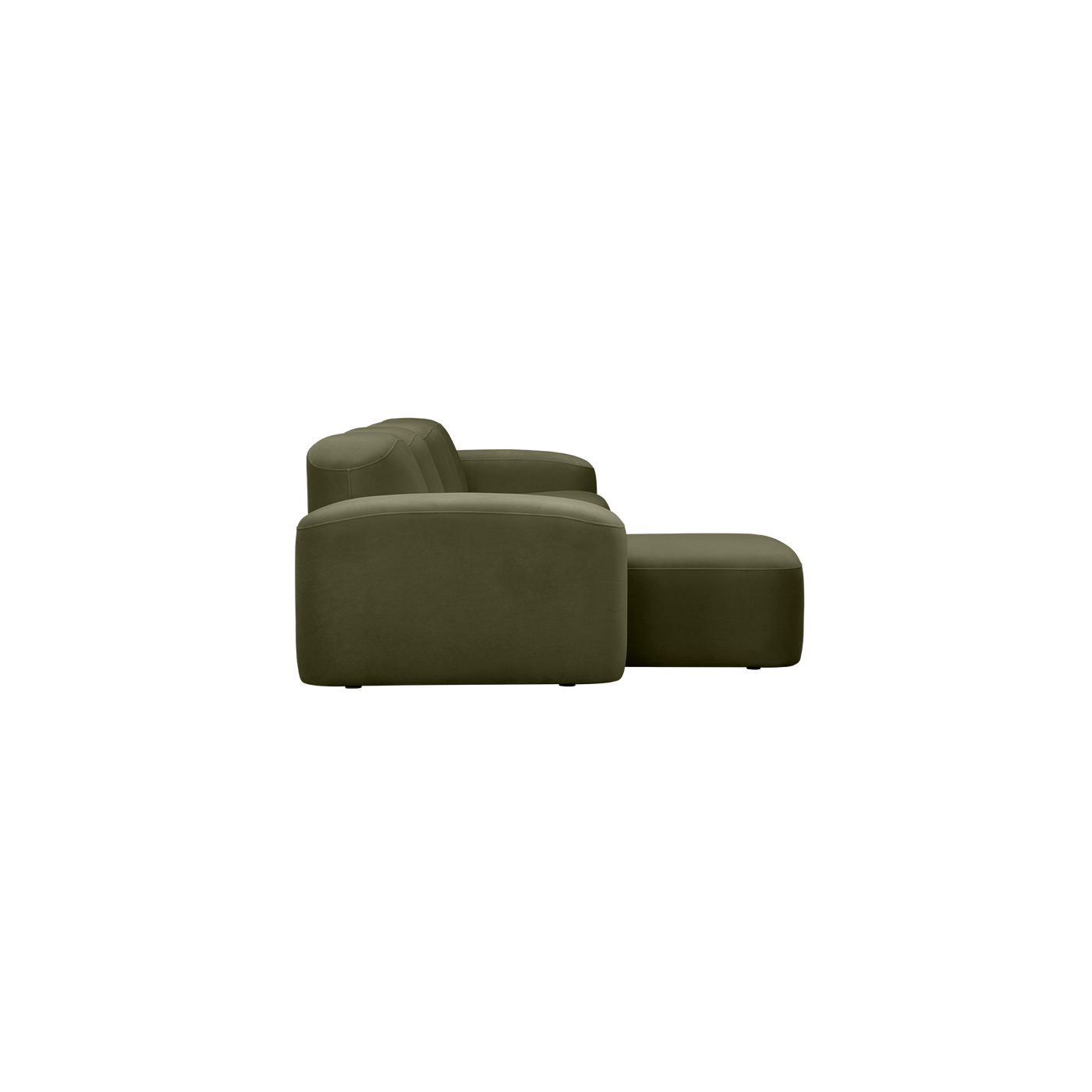 Muse 4 Seat LAF Chaise Sofa - [ Malibu Matcha ]