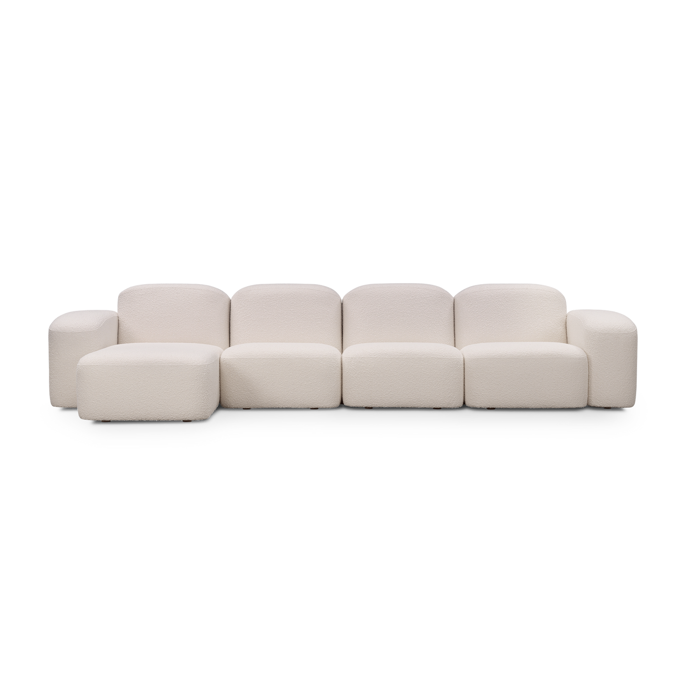 Muse 4 Seat LAF Chaise Sofa - [ Bronte La Creme ]