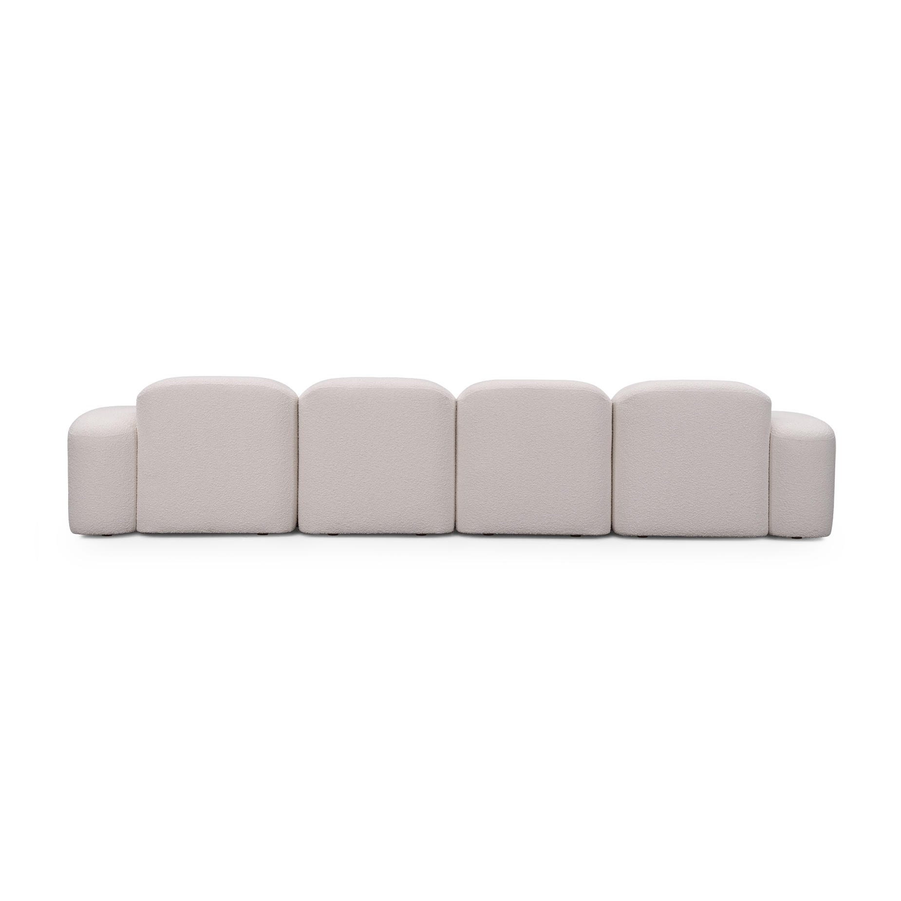 Muse 4 Seat LAF Chaise Sofa - [ Bronte La Creme ]