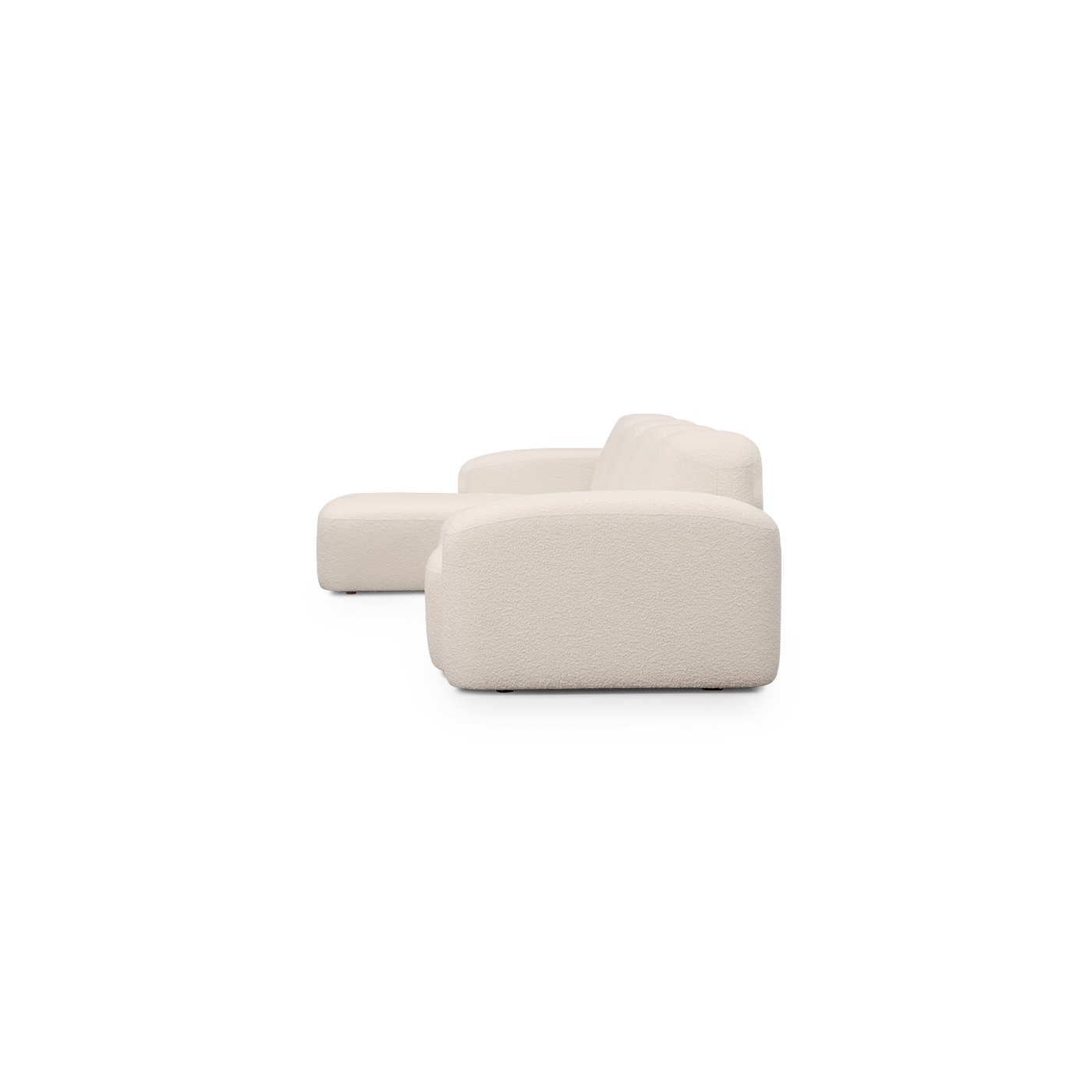 Muse 4 Seat LAF Chaise Sofa - [ Bronte Whipped Cream ]