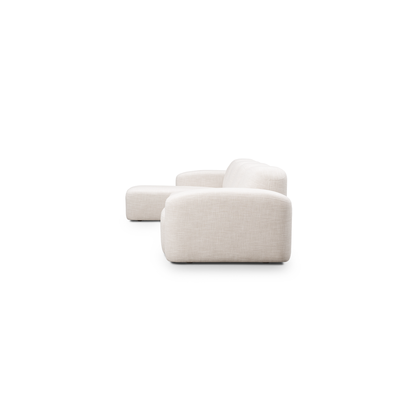 Muse 4 Seat LAF Chaise Sofa - [ Byron Oyster ]
