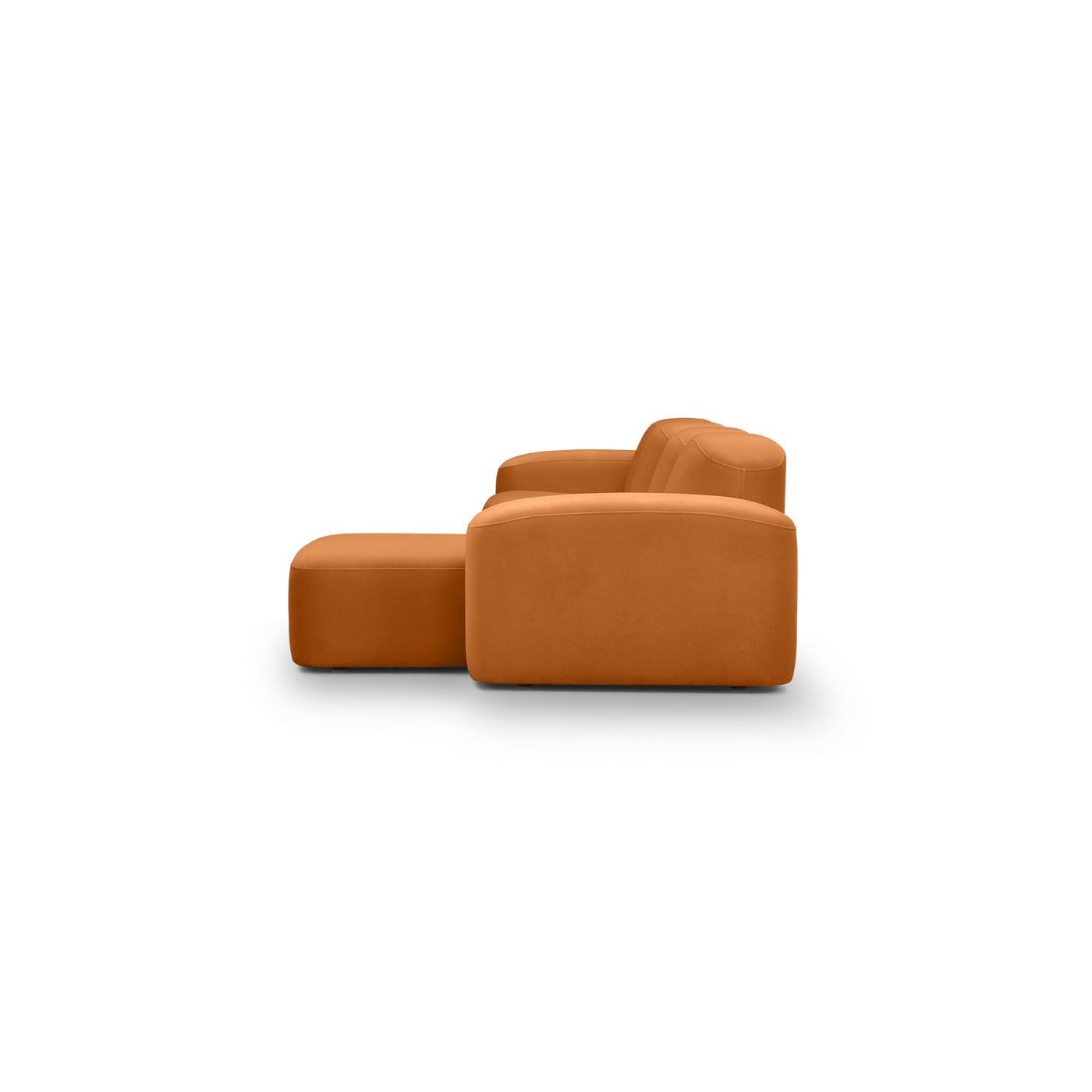 Muse 4 Seat RAF Chaise Sofa - [ Malibu Caramel ]