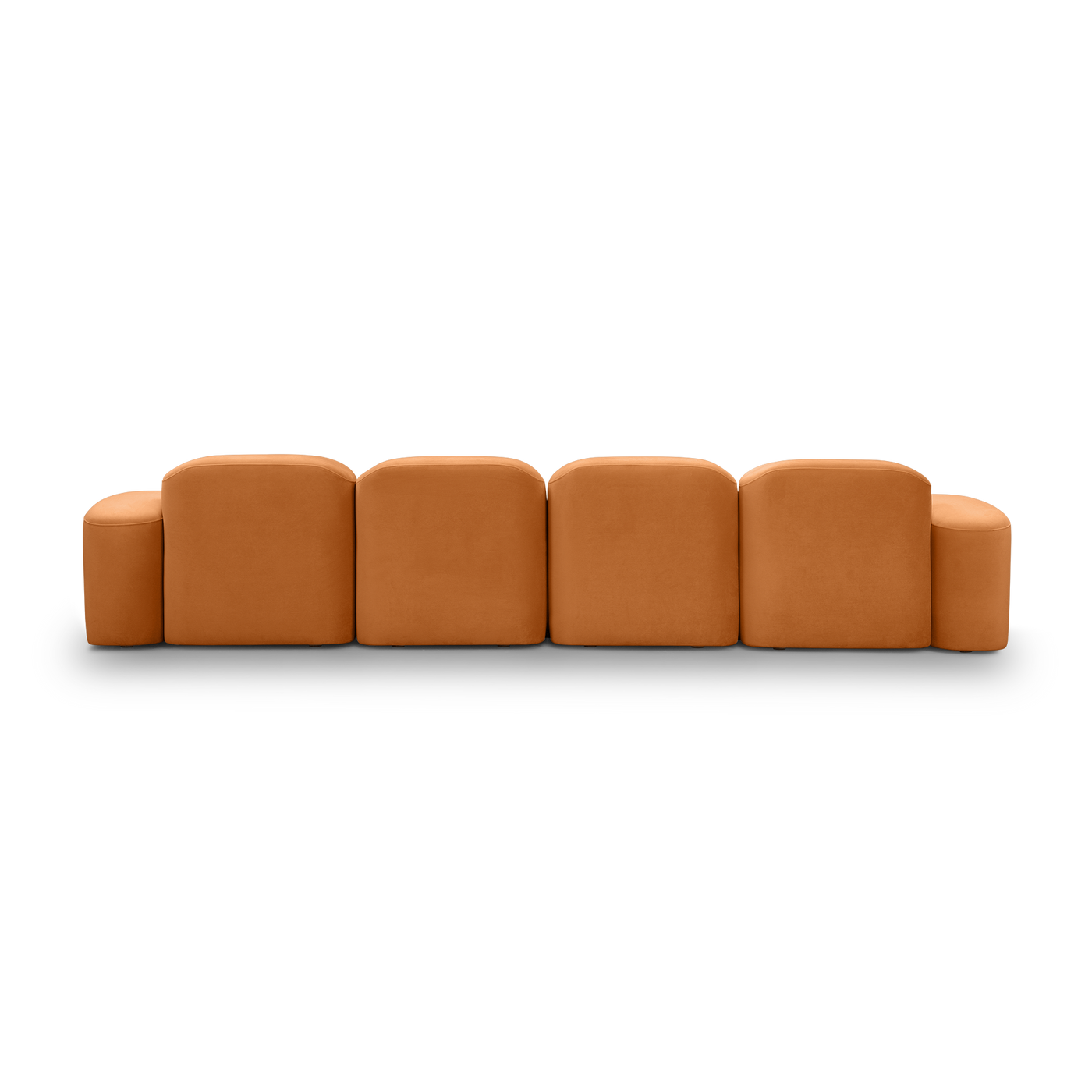 Muse 4 Seat RAF Chaise Sofa - [ Malibu Caramel ]