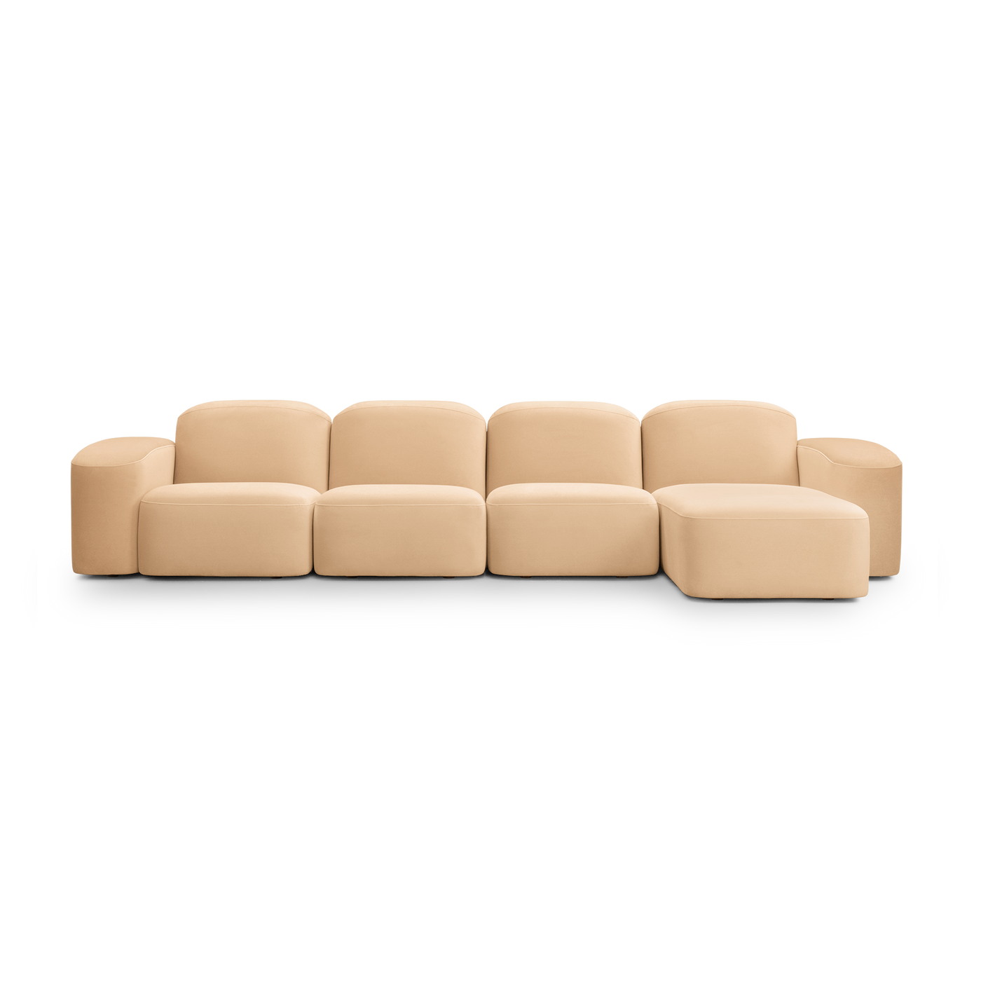 Muse 4 Seat RAF Chaise Sofa - [ Malibu Dune ]