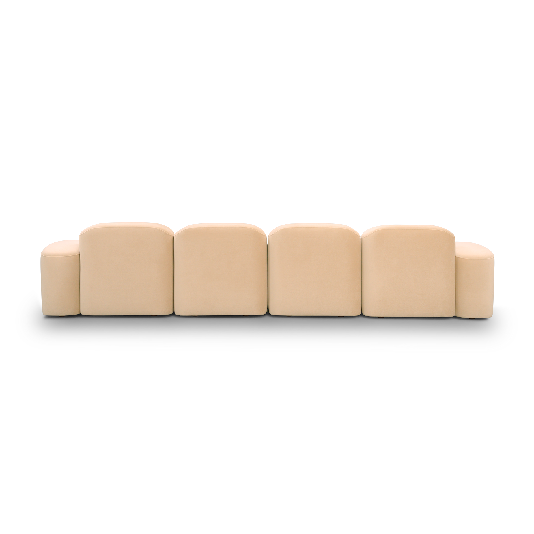 Muse 4 Seat RAF Chaise Sofa - [ Malibu Dune ]