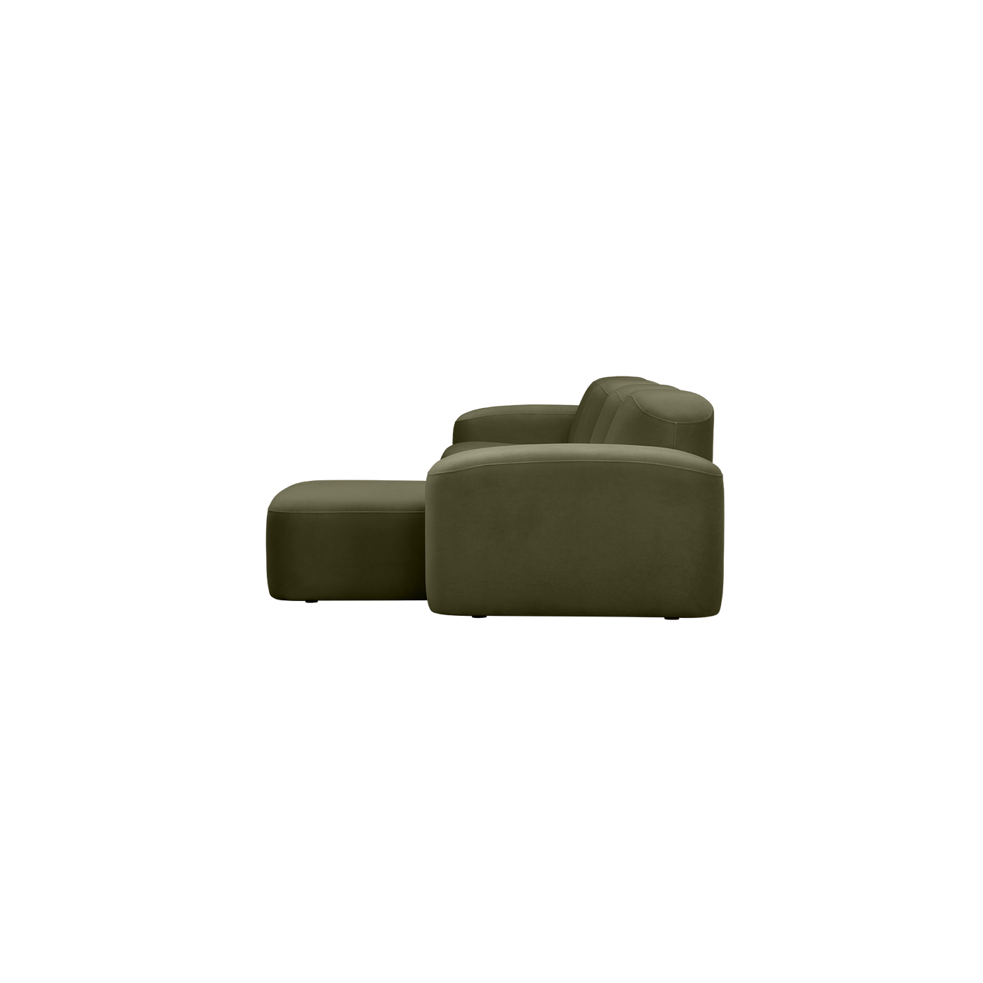 Muse 4 Seat RAF Chaise Sofa - [ Malibu Matcha ]