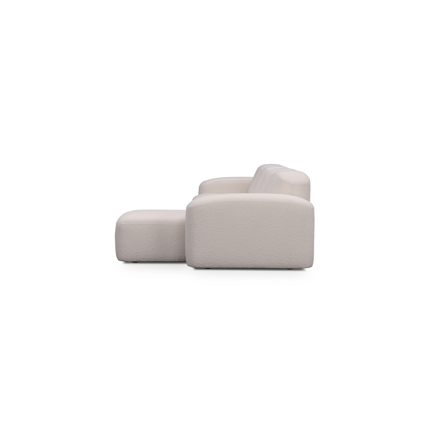 Muse 4 Seat RAF Chaise Sofa - [ Bronte La Creme ]