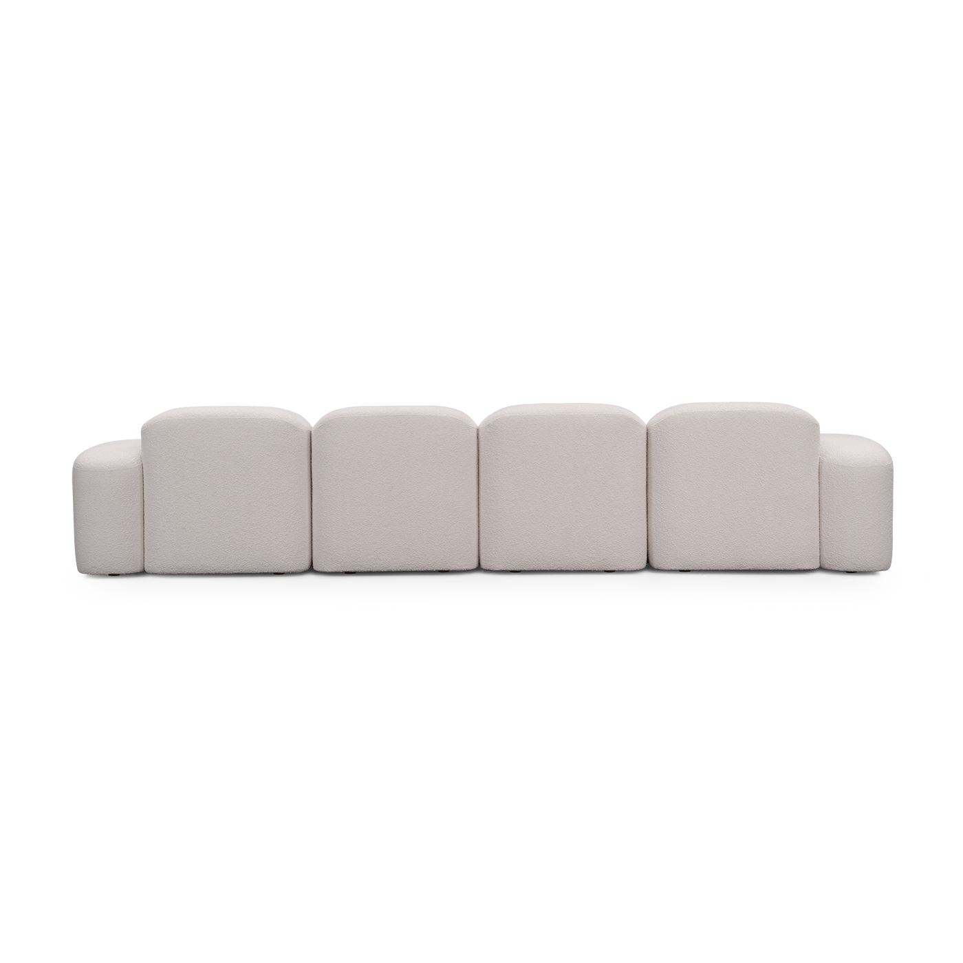 Muse 4 Seat RAF Chaise Sofa - [ Bronte La Creme ]