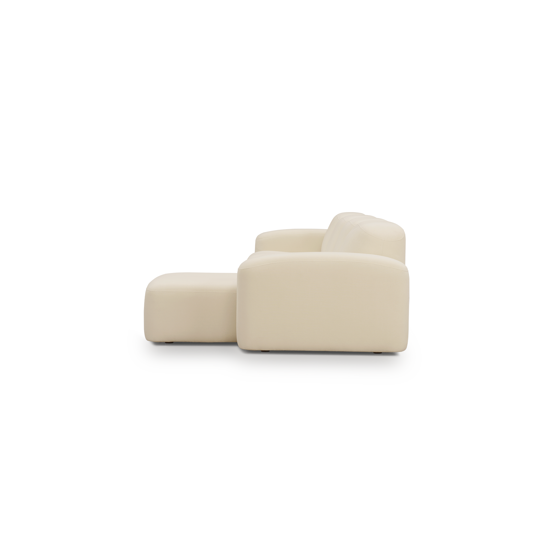 Muse 4 Seat RAF Chaise Sofa - [ Cabarita Natural ]