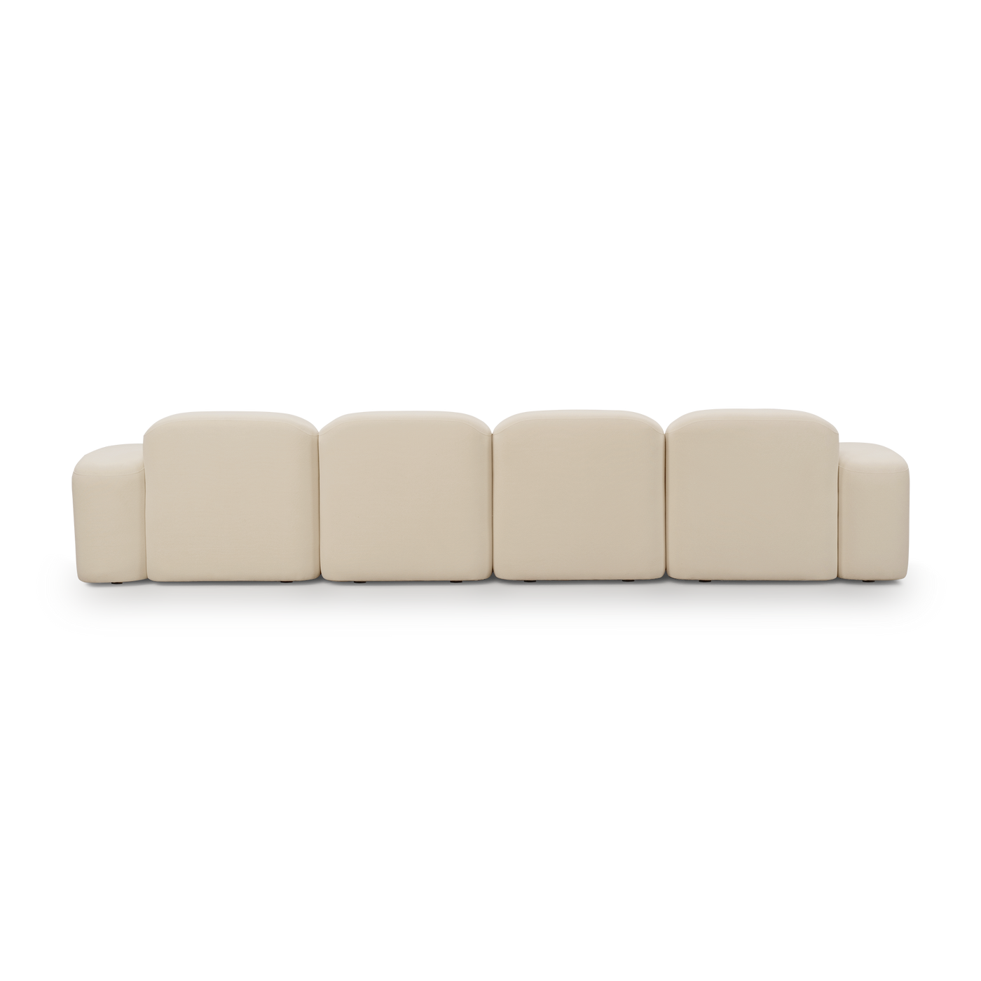 Muse 4 Seat RAF Chaise Sofa - [ Cabarita Natural ]