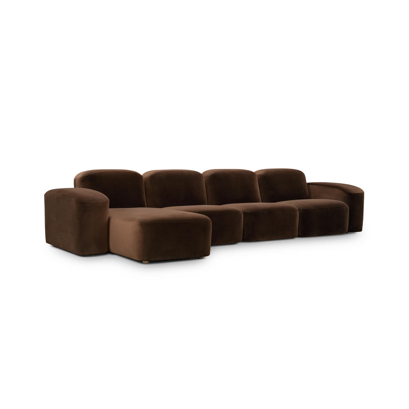 Muse 4 Seat LAF Chaise Sofa - [ Avalon Piccolo ]