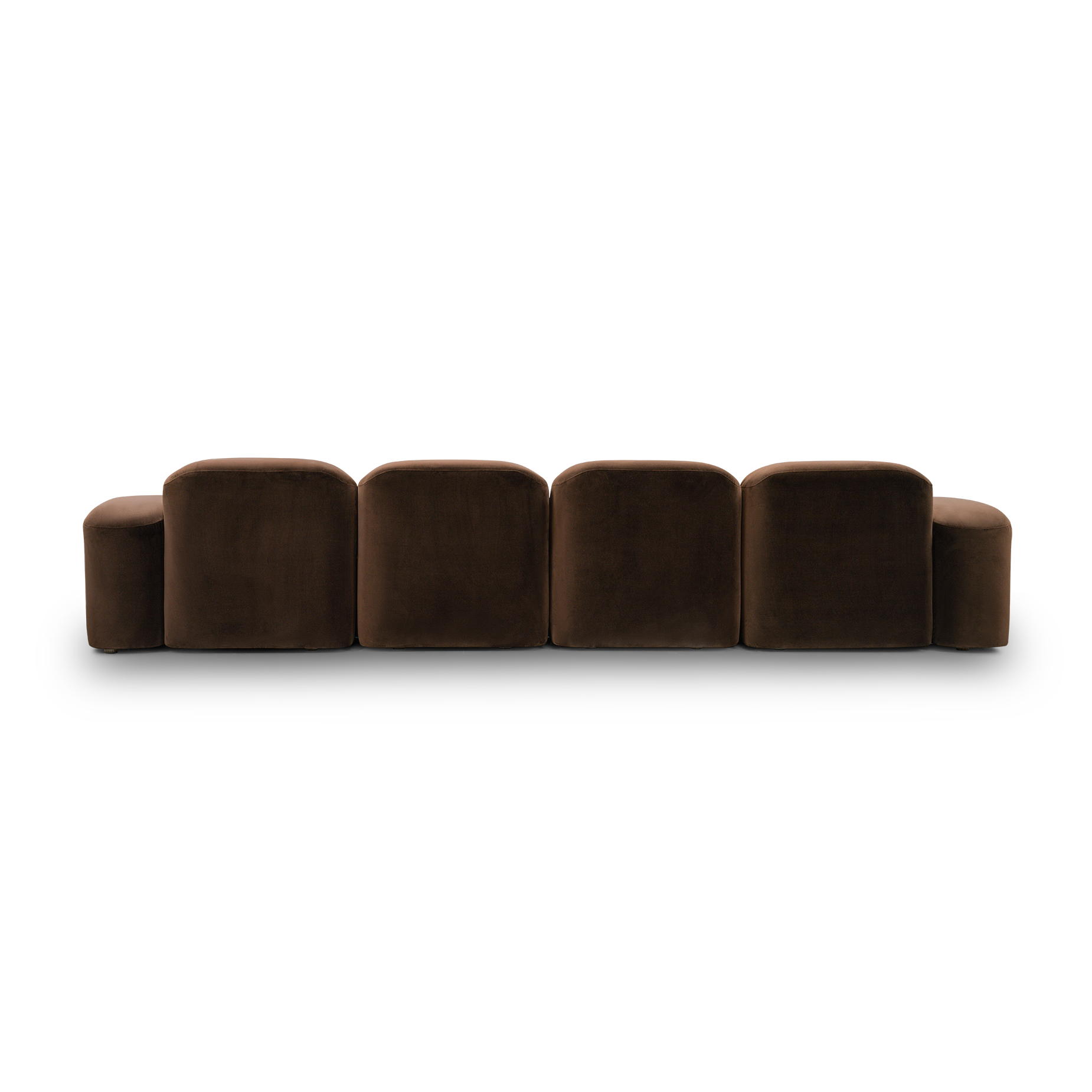 Muse 4 Seat RAF Chaise Sofa - [ Avalon Piccolo ]