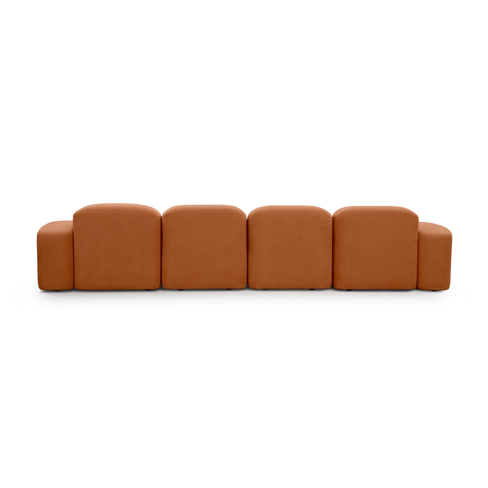Muse 4 Seat RAF Chaise Sofa - [ Cabarita Hazel ]