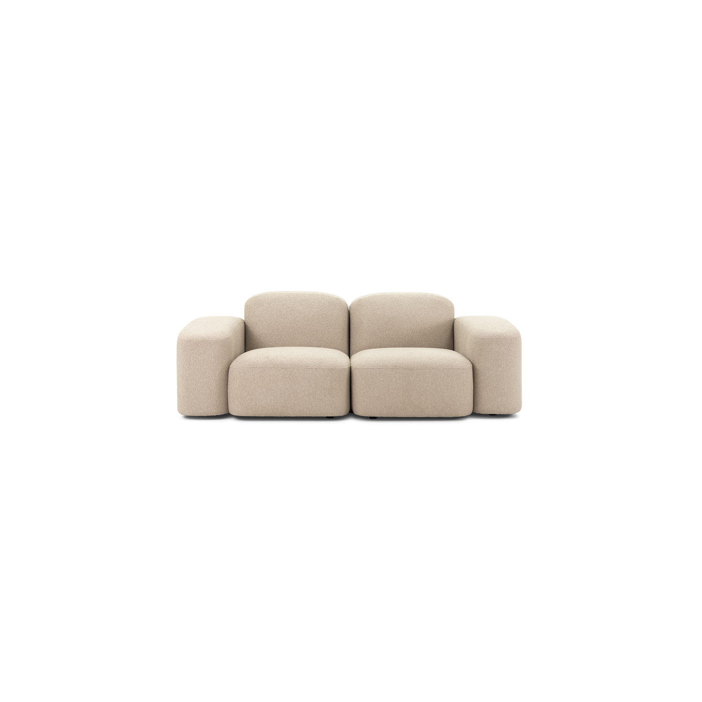 Muse Outdoor 2 Seat Sofa - [ Wategos Blonde ]
