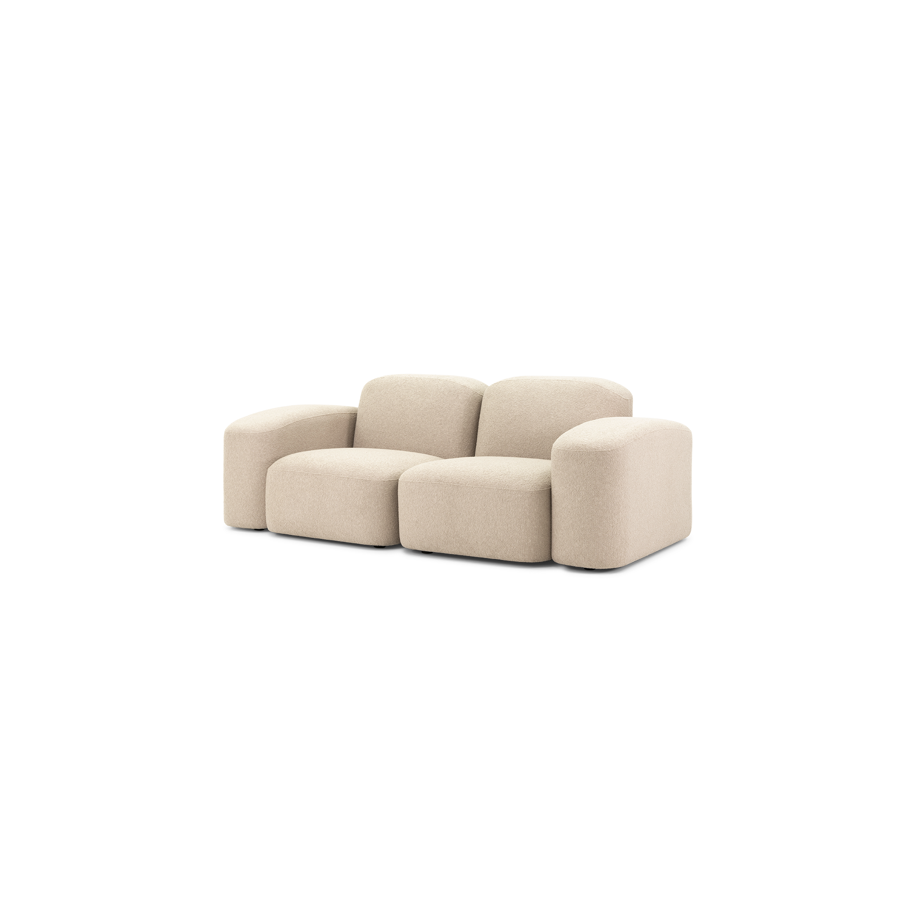 Muse Outdoor 2 Seat Sofa - [ Wategos Blonde ]