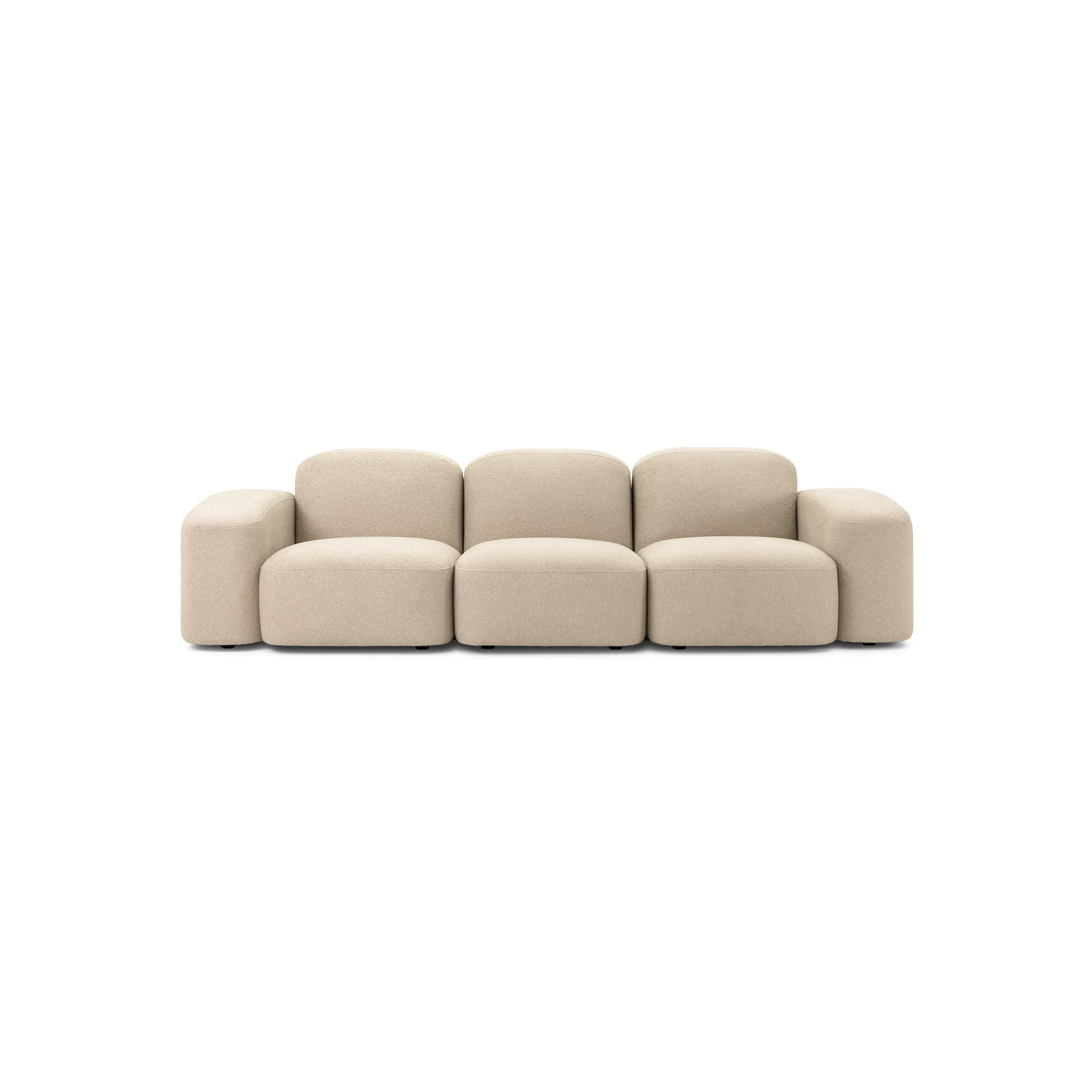 Muse Outdoor 3 Seat Sofa - [ Wategos Blonde ]
