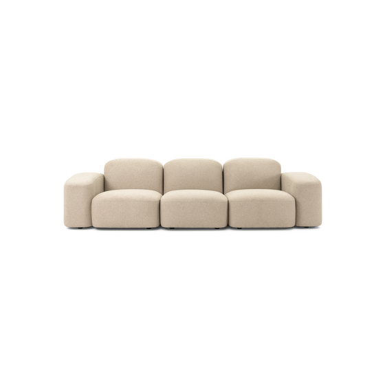 Muse Outdoor 3 Seat Sofa - [ Wategos Blonde ]