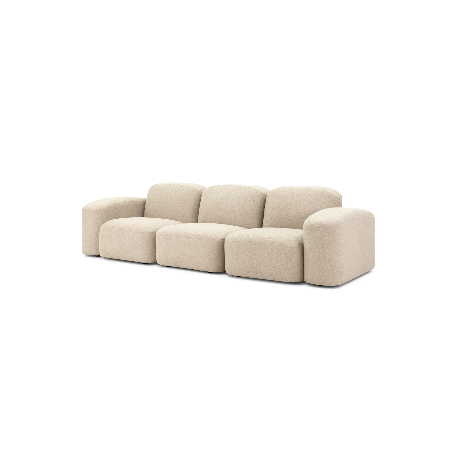 Muse Outdoor 3 Seat Sofa - [ Wategos Blonde ]