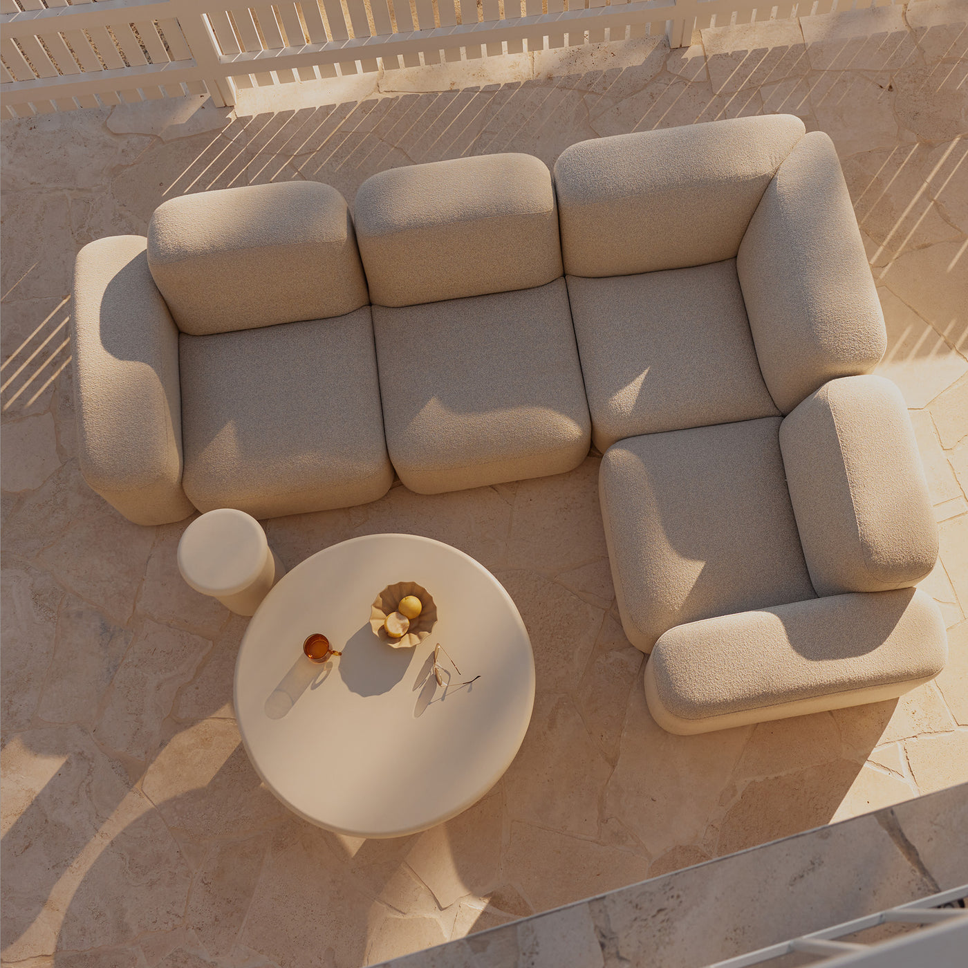 Muse Outdoor 4 Piece Modular Sofa - [ Collaroy Static ]