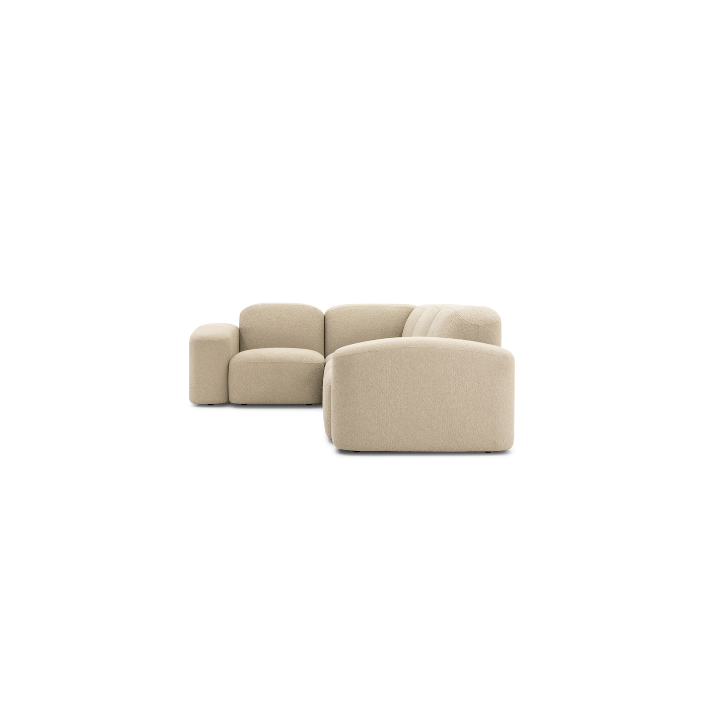 Muse Outdoor 4 Piece Modular Sofa - [ Wategos Blonde ]