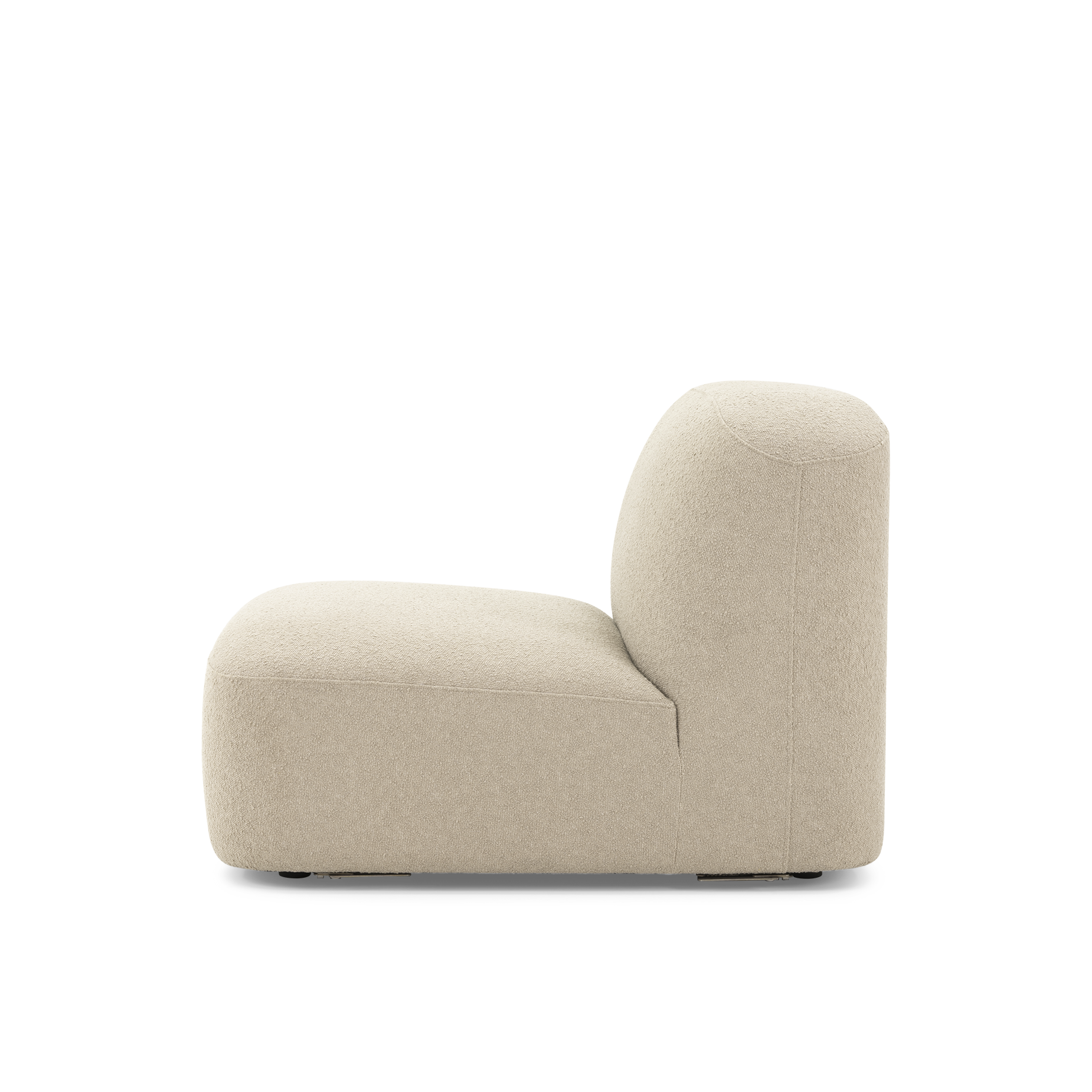 Muse Outdoor Armless Modular Piece - [ Wategos Blonde ]