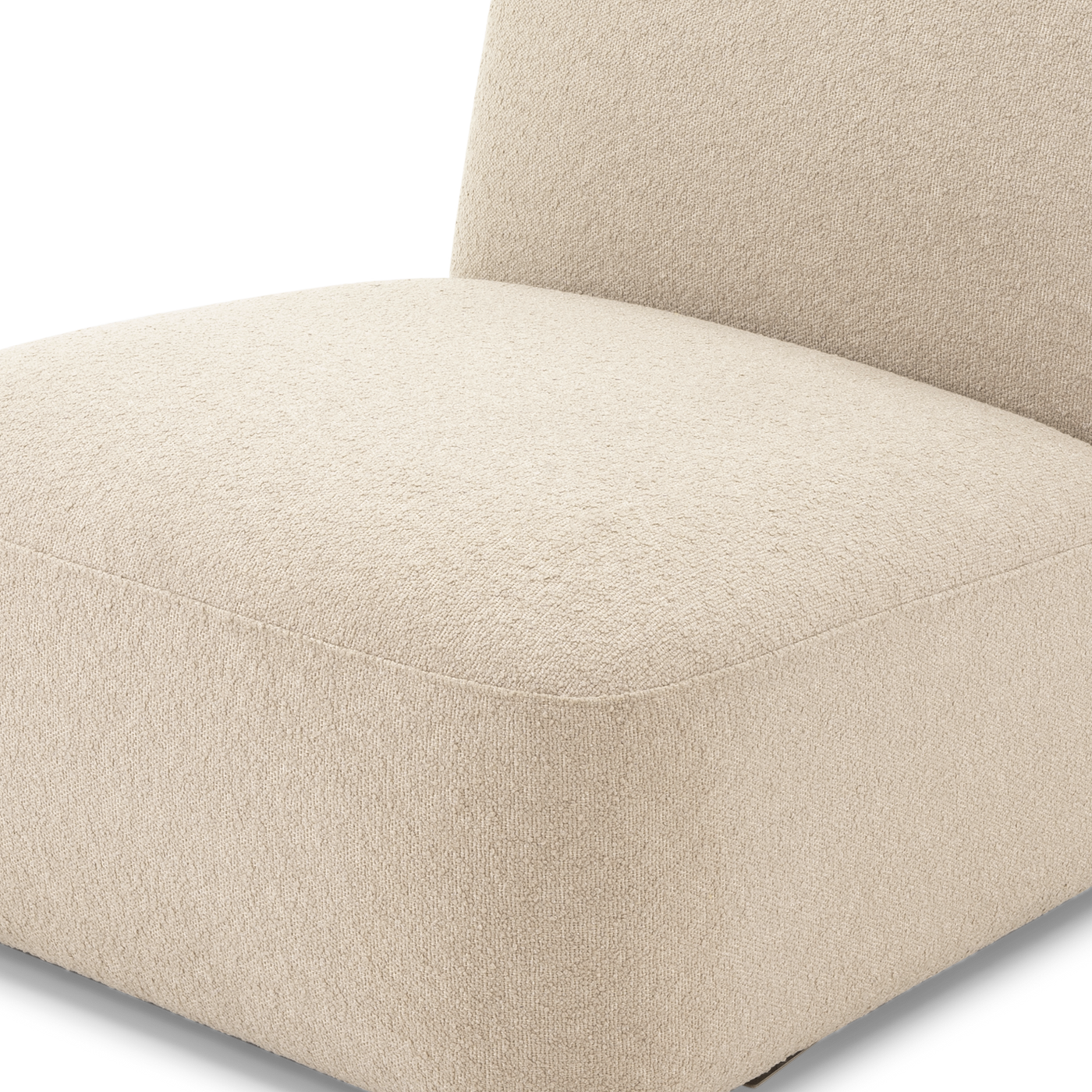 Muse Outdoor Armless Modular Piece - [ Wategos Blonde ]