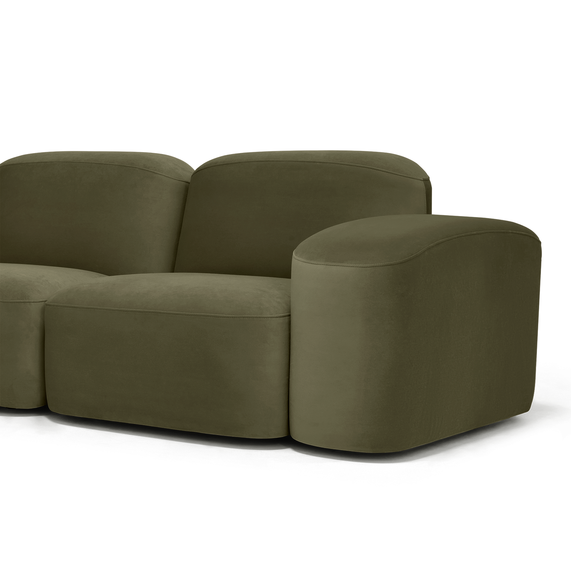 Muse 2 Seat Sofa - [ Malibu Matcha ]