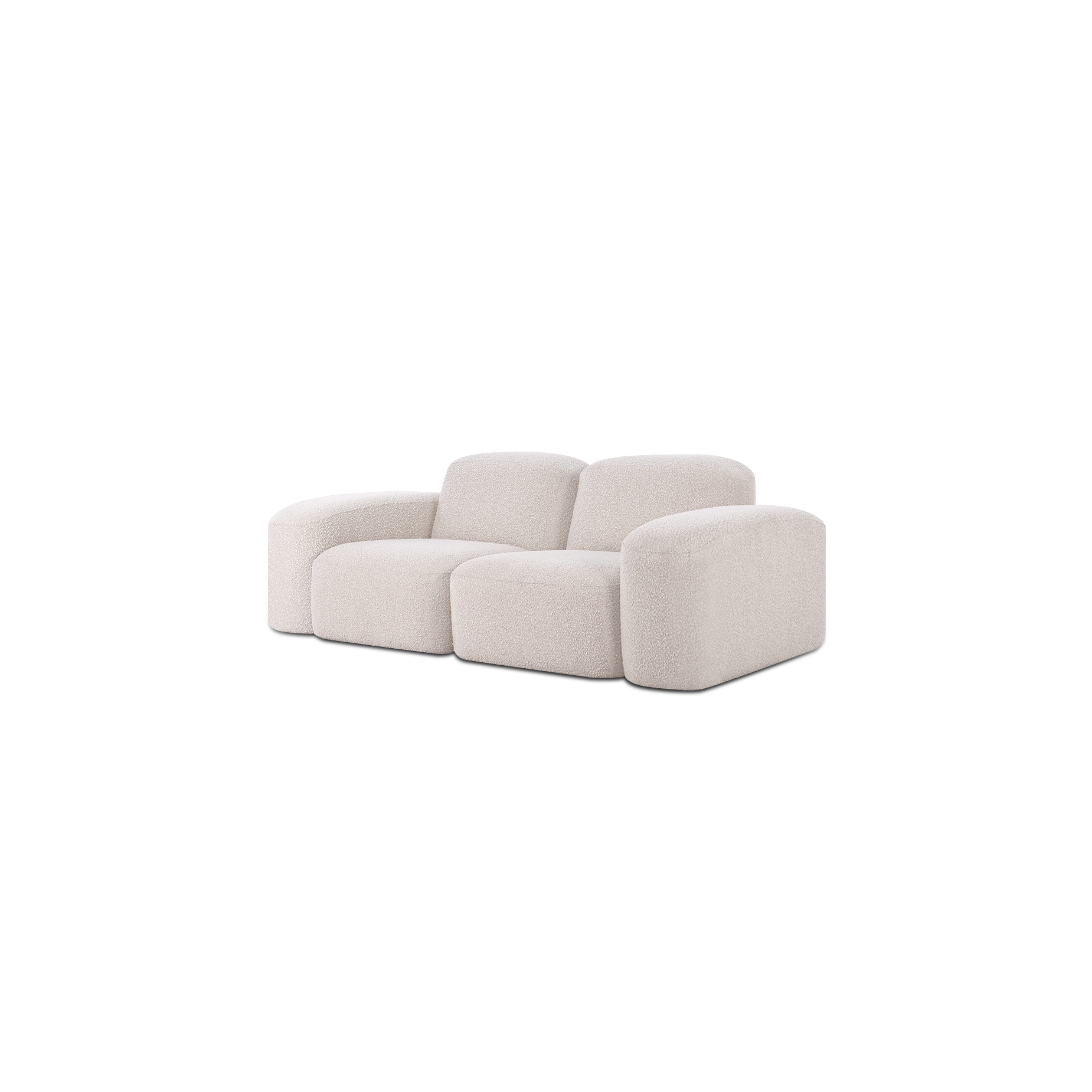 Muse 2 Seat Sofa - [ Bronte La Creme ]