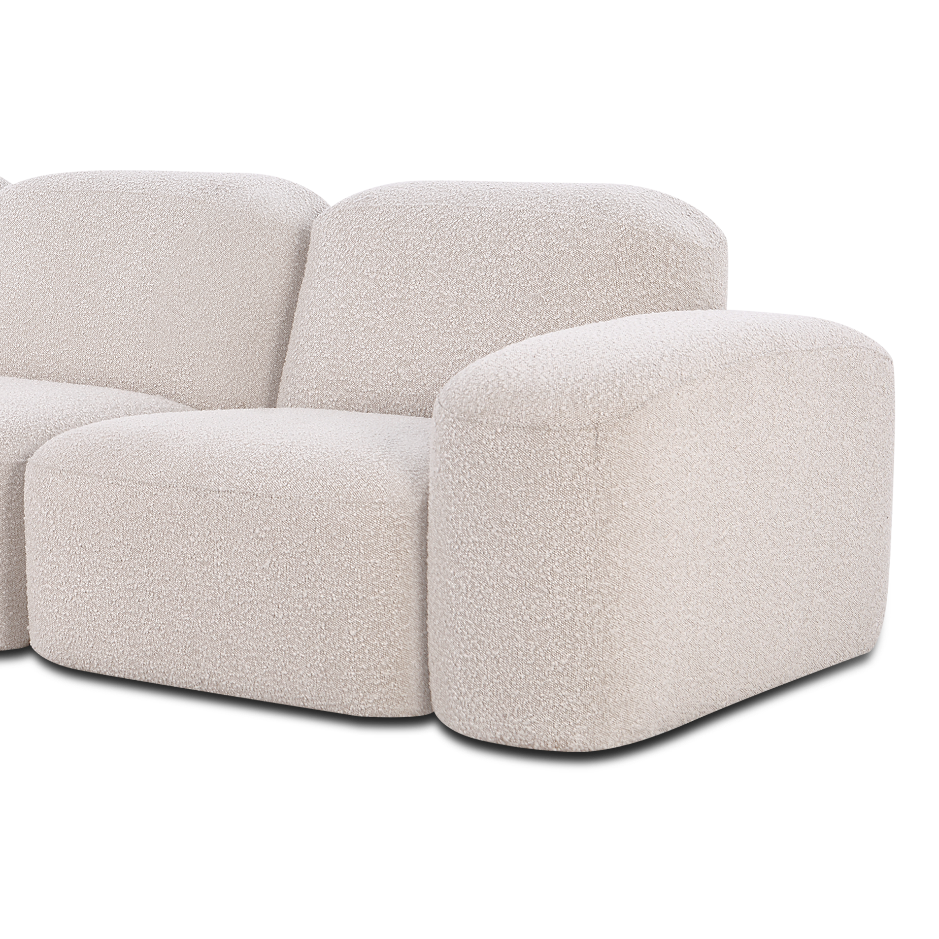 Muse 2 Seat Sofa - [ Bronte La Creme ]