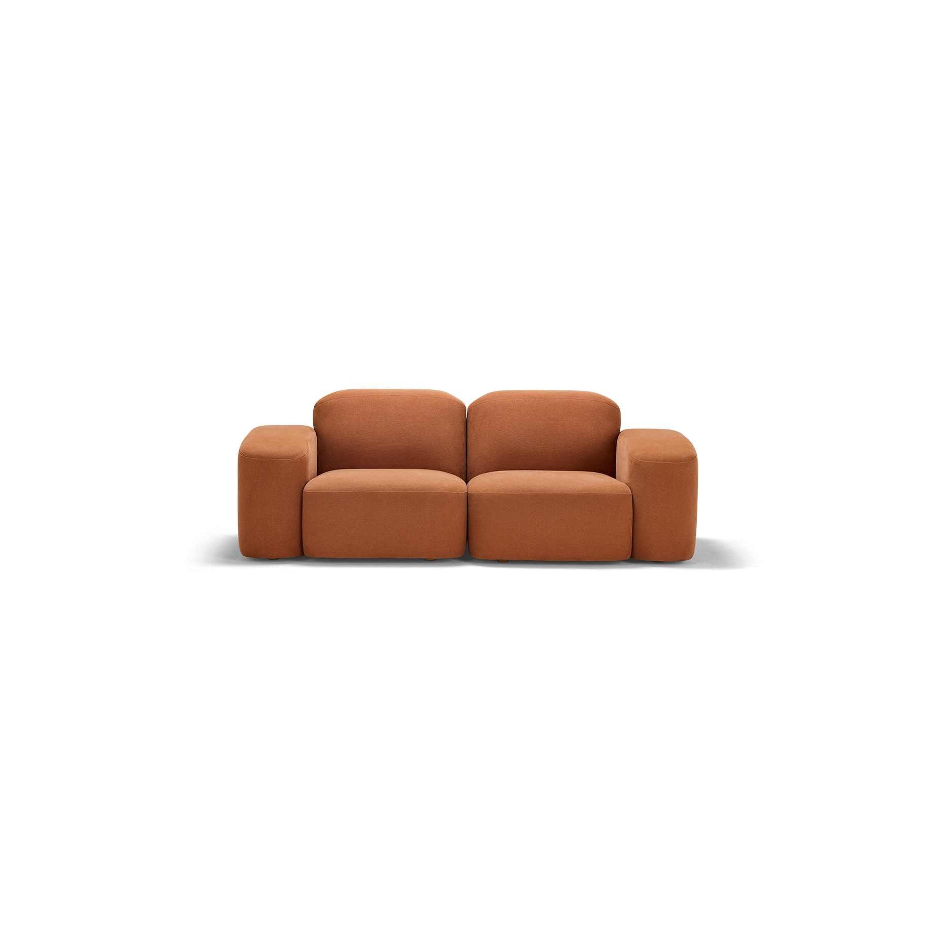 Muse 2 Seat Sofa - [ Cabarita Hazel ]