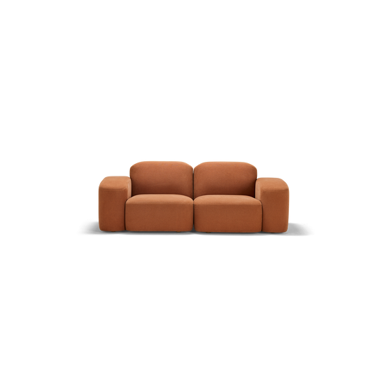 Muse 2 Seat Sofa - [ Cabarita Hazel ]
