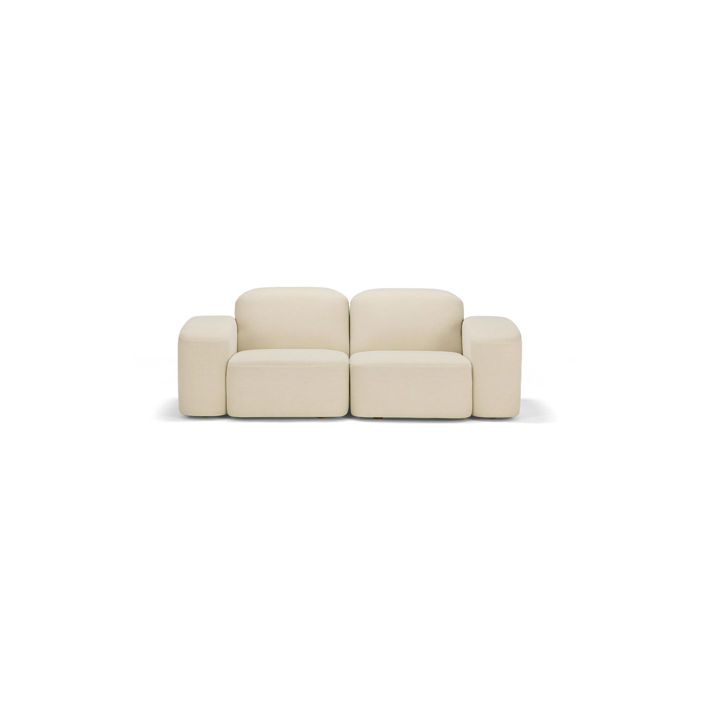 Muse 2 Seat Sofa - [ Cabarita Natural ]