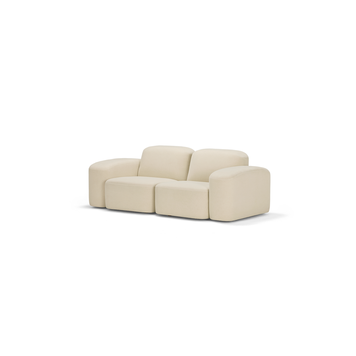 Muse 2 Seat Sofa - [ Cabarita Natural ]