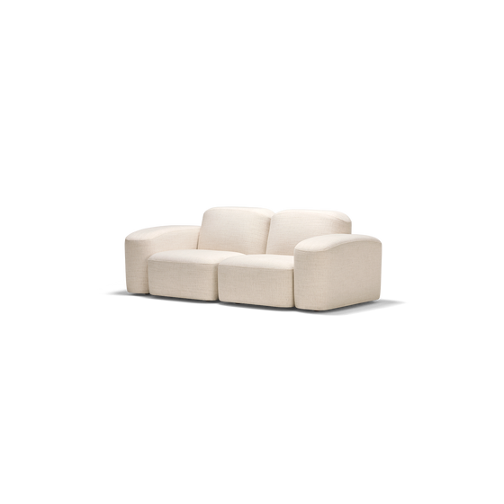 Muse 2 Seat Sofa - [ Hyams Sable ]