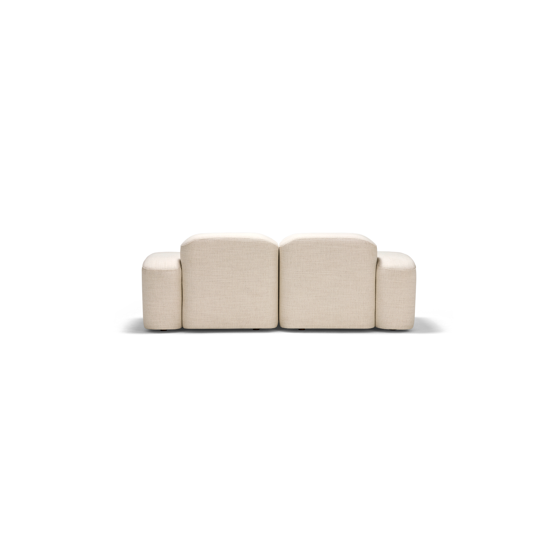 Muse 2 Seat Sofa - Hyams Sable | ELLISON STUDIOS.