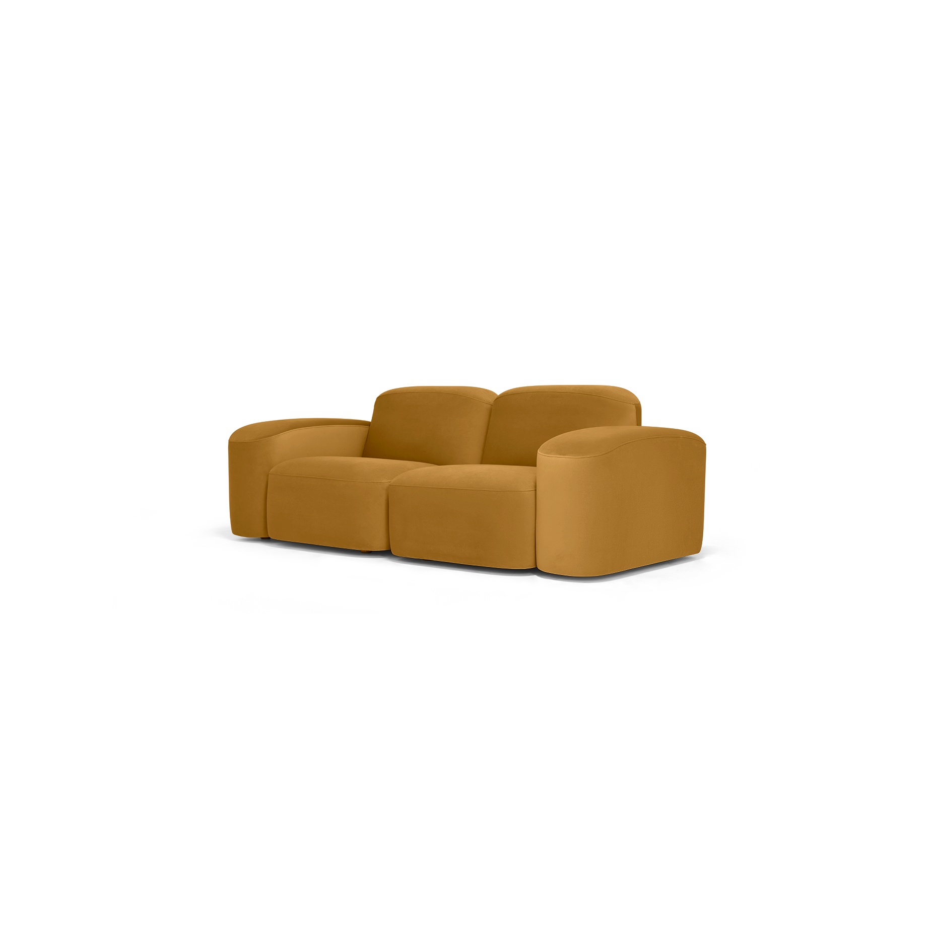 Muse 2 Seat Sofa - [ Malibu Almond ]