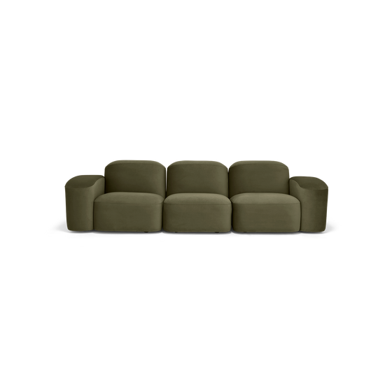 Muse 3 Seat Sofa - [ Malibu Matcha ]