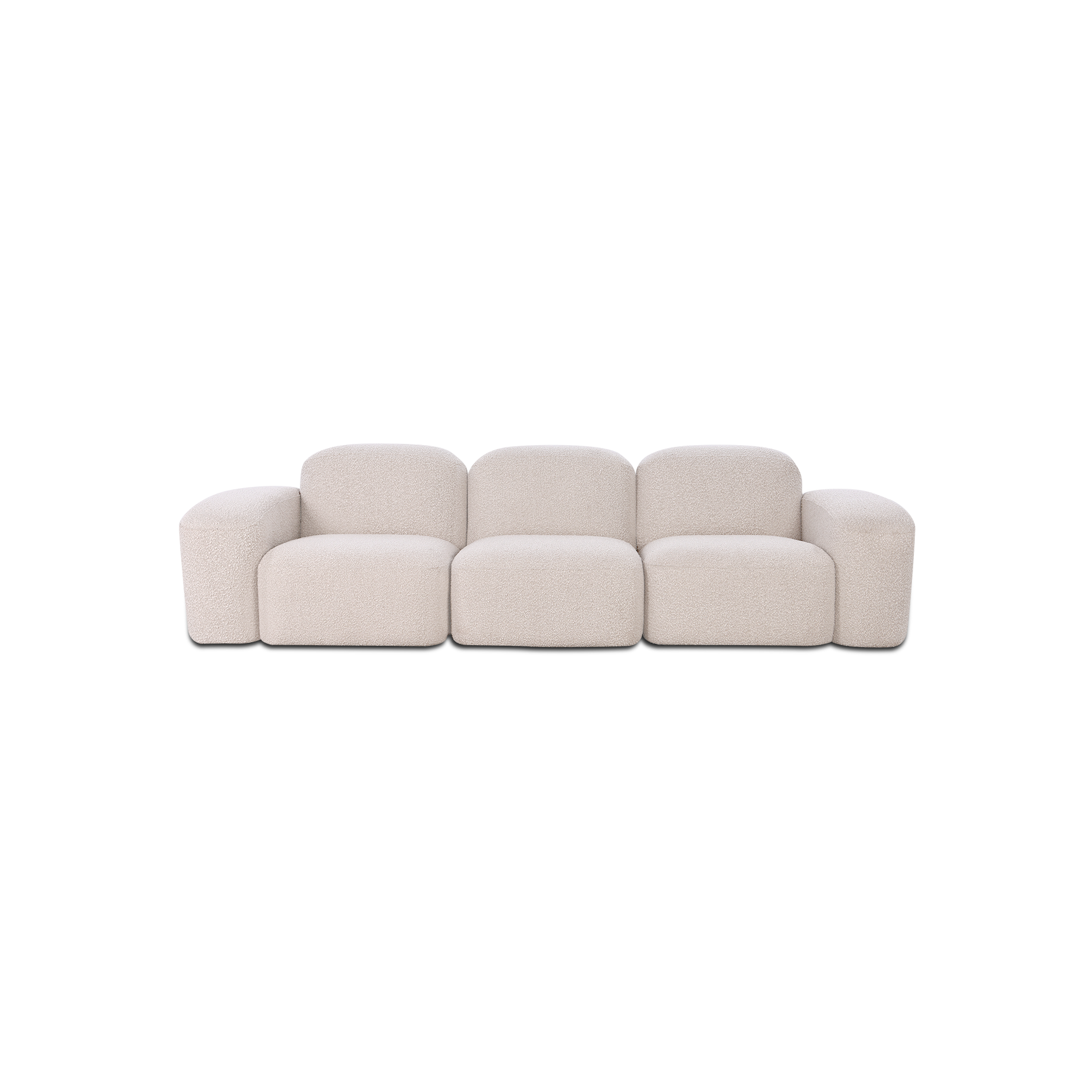 Muse 3 Seat Sofa - [ Bronte La Creme ]