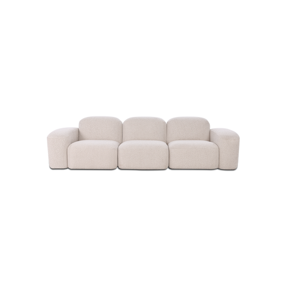 Muse 3 Seat Sofa - [ Bronte La Creme ]