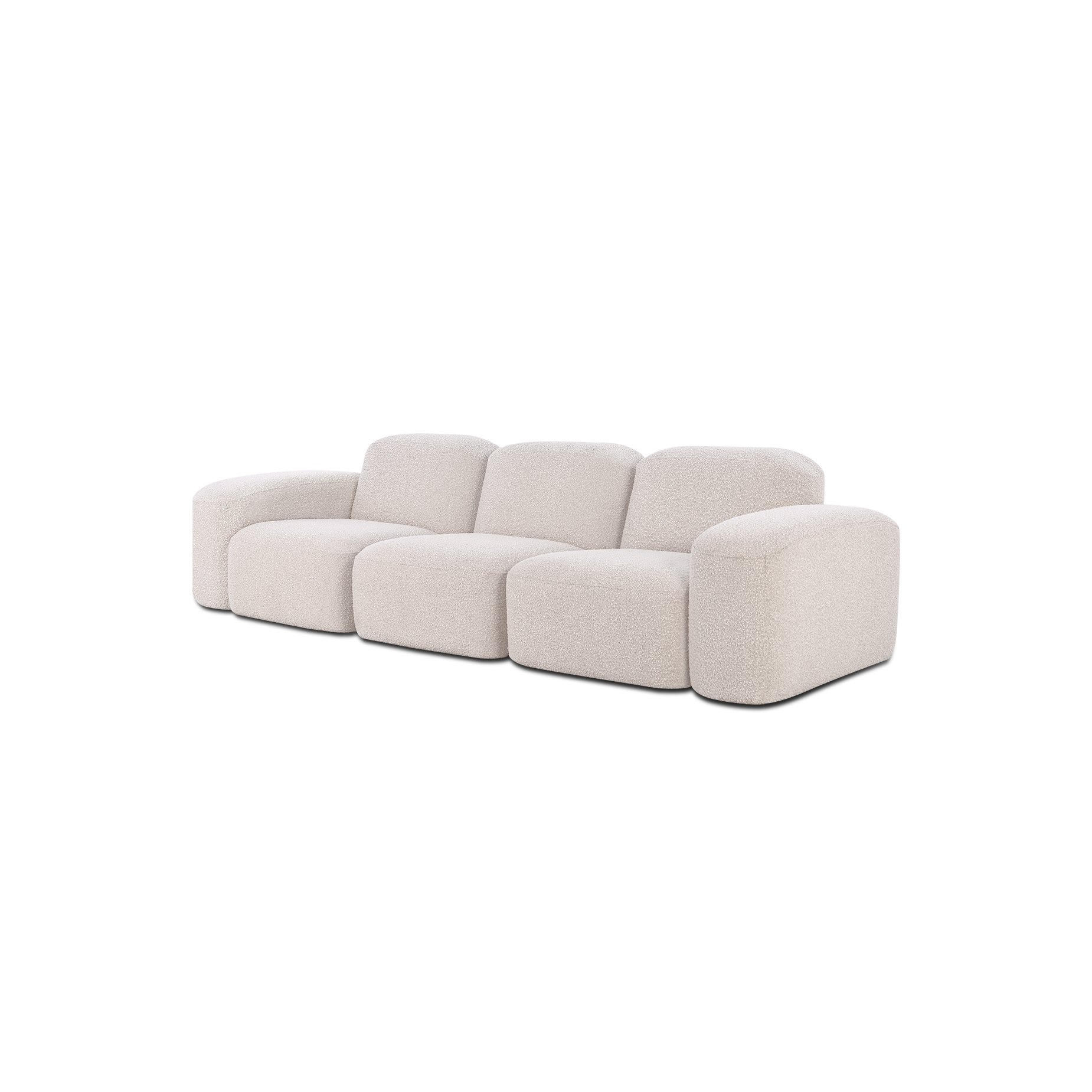 Muse 3 Seat Sofa - [ Bronte La Creme ]