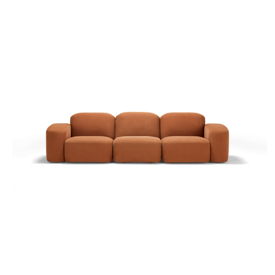 Muse 3 Seat Sofa - [ Cabarita Hazel ]