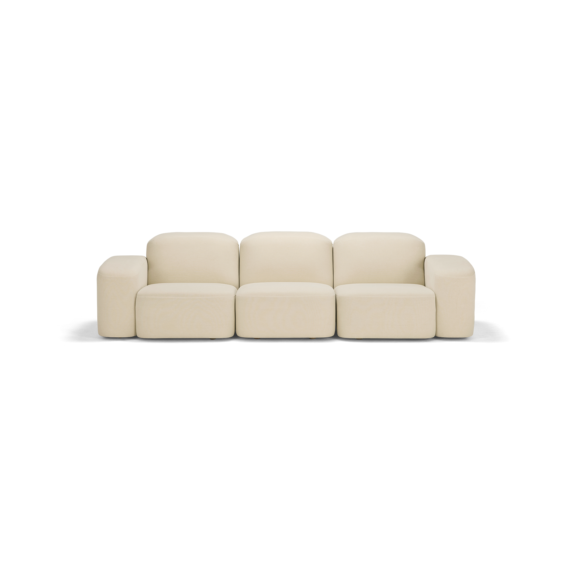 Muse 3 Seat Sofa - [ Cabarita Natural ]