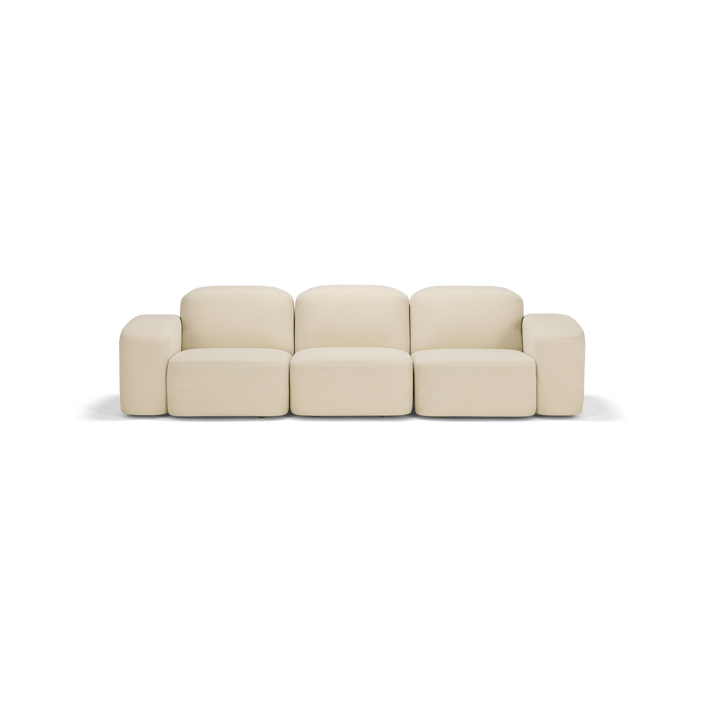 Muse 3 Seat Sofa - [ Cabarita Natural ]