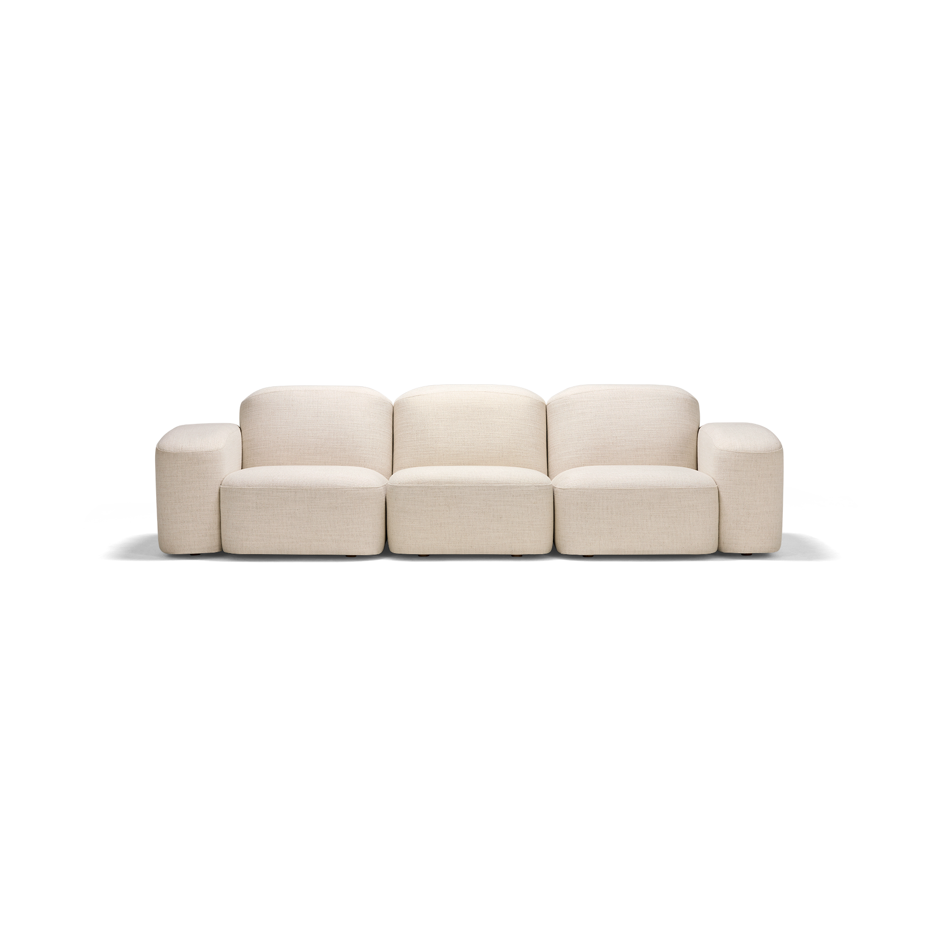 Muse 3 Seat Sofa - [ Hyams Sable ]