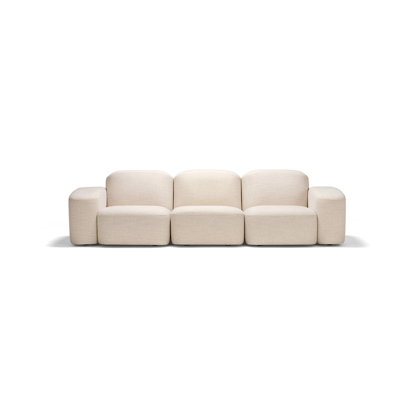 Muse 3 Seat Sofa - [ Hyams Sable ]