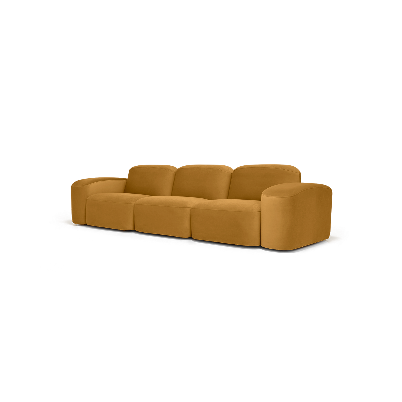 Muse 3 Seat Sofa - [ Malibu Almond ]