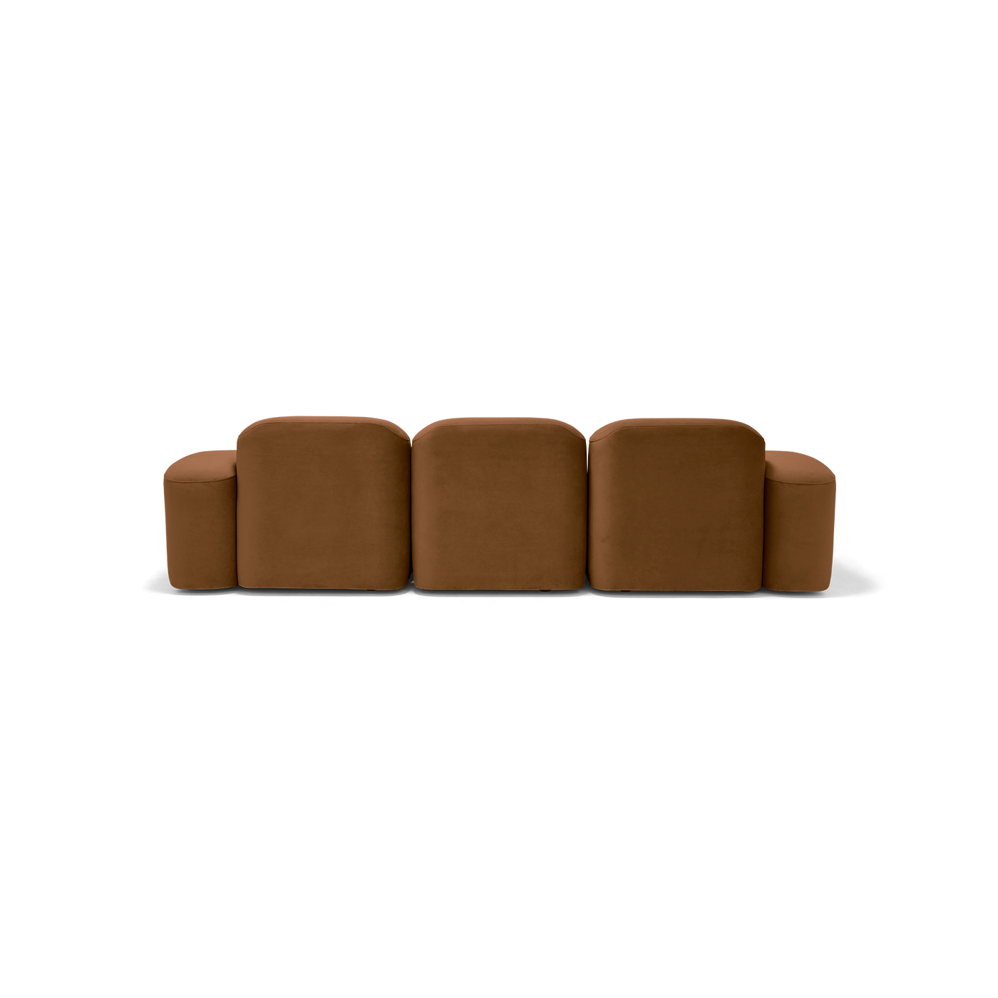 Muse 3 Seat Sofa - [ Malibu Cognac ]